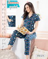 Summer Special 327 Night Wear Printed Cotton Wholesale Night Suits Collection